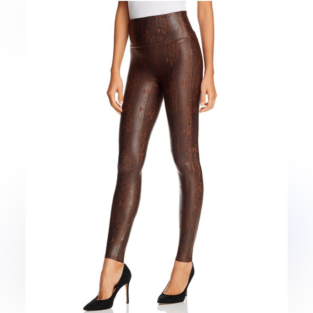 SPANX
Snake Faux-Leather Leggings